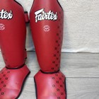 Fairtex Shin Pads Guards Sp5 Adult S Muay Thai Protection Kickboxing Mma Sparing