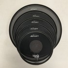 Rtom Black Hole Snap On Mesh Black Practice Pad Set- 10   12   14   16  And 20 
