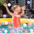 100 Pcs Crush Proof Plastic Toy Balls Pit Balls Kids  3 Colour Purple pink white