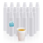 2000 Pack 5 Oz White Disposable Plastic Cups  Eco-friendly Tumblers For Parties