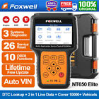 Foxwell Nt650elite Obd2 Diagnostic Scanner Epb At Tps Dpf Abs Srs Oil Reset Tool