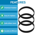 Replacement Belts For Bissell 7 9 10 P n 3031120 Powerforce Helix cleanview powe