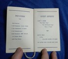 Vintage 1948 Seton Hall Galleon Ball Program W Tony Pastor   Clooney Sisters