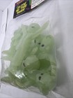 Vintage 1998 Fibre Craft Glow In The Dark Aliens 8 Pc Halloween Sealed Nos