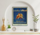 Vietnam War Propaganda Poster Catch Fish Far The Beach And Defend The Country