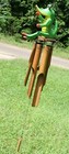 Gator George Colorful Bamboo Windchime Yard Art  33 Inch Long  G-29