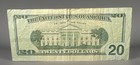 2013  20 Dollar Bill In Good Condition With Serial Number Mg55992956f