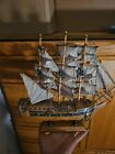 Vintage Wooden Sailboat Ship Model Wood Sailing Boat - Pandora 