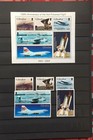 Collection Of Aviation   Aircrafts Stamps From Various Countries In An Album