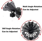 2 6 Pack Adjustable Boat Fishing Pole Rod Holder For Kayak Boat Side Rail Mount