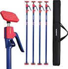 Workpro 2 Packs 4 Packs Cabinet Jack Support Pole 54-114 Inches Steel Telescopic