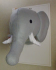Ever   Ever Buy Buy Baby  Elephant Plush Wall Decor Nwt Baby Nursery Playroom
