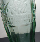 Replica 1923 Chattanooga Tn Coca Cola Hobbleskirt  christmas Coke  Green Bottle