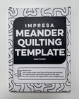 Meander Quilting Template