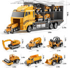 Toddler Toys For 3 4 5 6 Years Old Boys  Die-cast Construction Toys Car Carrier