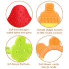 Baby Teething Toys 6 Packs Bpa Free Silicone Baby Teethers  Freezer Safe Organic