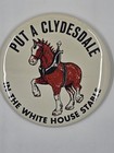 Lot Of 9 Vintage Budweiser Pinback Buttons     Beer Promo   Clydesdale
