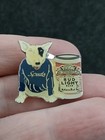 Spuds Mackenzie Bud Light Enamel Pin Vintage Style 80s Beer Mascot Breweriana