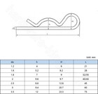 Split Pins R-type Cotter Pin M1 M1 2 M1 8 M2 M3 M3 5 M4 M5 M6 M7 Retaining Clips