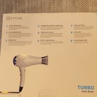 Instyler  Turbo Ionic Hair Dryer White With Cool Shot 2 Heat Settings 0108