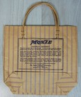 Rare 1929 Vintage Moxie 3 Pack Soda Bottle Carrier Paper Sack Bag 3 Moxie-teers