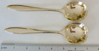 Vintage Dirigold Dirilyte Goldware Regal Flatware Silverware Gumbo Soup Spoon