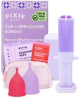 Menstrual Cups   Applicator Bundle - 100  Medical-grade Silicone  Soft   Reusabl