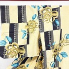 Japanese Kimono  yukata  Cotton beige rose flower traditional length 156cm N951