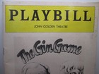1977 Playbill John Golden Theatre  The Gin Game W jessica Tandy