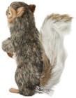 Bhs4841 Hansa Gray Squirrel 21 With Santa Hat Realistic Stuffed Animals Plush