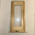 Victorian Glazed Unfinished Wood Door 1 12 Scale