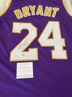 Kobe Bryant Signed Autographed Los Angeles Lakers Custom Purple Jersey With Coa