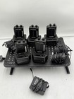 Lot Of  5  Motorola Minitor V - Uhf W  Charger And Battery