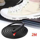 2m Car Door Weatherstrip Seal 3 Layer Rubber Noise Insulation Strip Black
