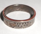  sealed  Texas State Quarter Handmade Coin Ring Or Pendant In Sizes  4-14