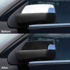 Pair Gloss Black Mirror Cover Caps For 2014-2019 Silverado Sierra  Gmc Sierra
