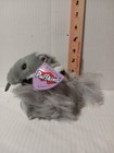 Swibco Puffkins Antsy Anteater Plush Stuffed Animal Gray Black Vintage 1994 6 