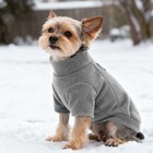 Winter Warm Dog Clothes For Small Medium Dogs Coat Jacket Fleece Sweatshirt Pet