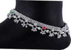 Anklet Silver Plated Ankle Chain Foot Bracelet Women Jewelry Anklet Indian Payal