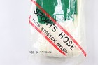 Nos Vintage 80s Sarna Youth Nylon Running Sport Hose Soccer Socks White Green
