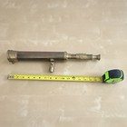 Pirate Nautical Brass  Glass Spyglass Telescope And Lens Cap  Works  No Tri-pod