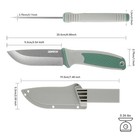 4-pack Tactical Survival Knives With Sheath  3cr13 Blade  Edc Fixed Blade Knife
