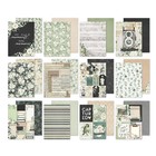 Simple Stories Lot 5 Vintage Timeless Harmony Paper Pad Die Cuts Brads Dots