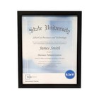  2 Pack  Mainstays 8 5x11 Document Picture Frame  Black