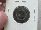 1863 Brazil 200 Reis - Silver L2