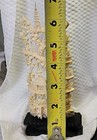 Vtg Chinese Mountain Village Micro Carving On Pedestal Fine Detail