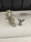 Vintage Spoontiques Pewter Wizard   Dragon Fantasy Figurines  Lot Of 2