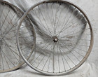 1950 s Schwinn Approved Cruiser Bike 26  Wheel Set Freehub Bolt-on 32h Vintage  