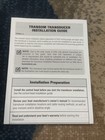 Humminbird  Transom Mount Transducer  Down Image Transducer