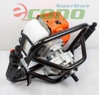 One Man 52cc Gas Power Earth Post Hole Auger Machine 8  1m Hard Soil Bit Epa Ok